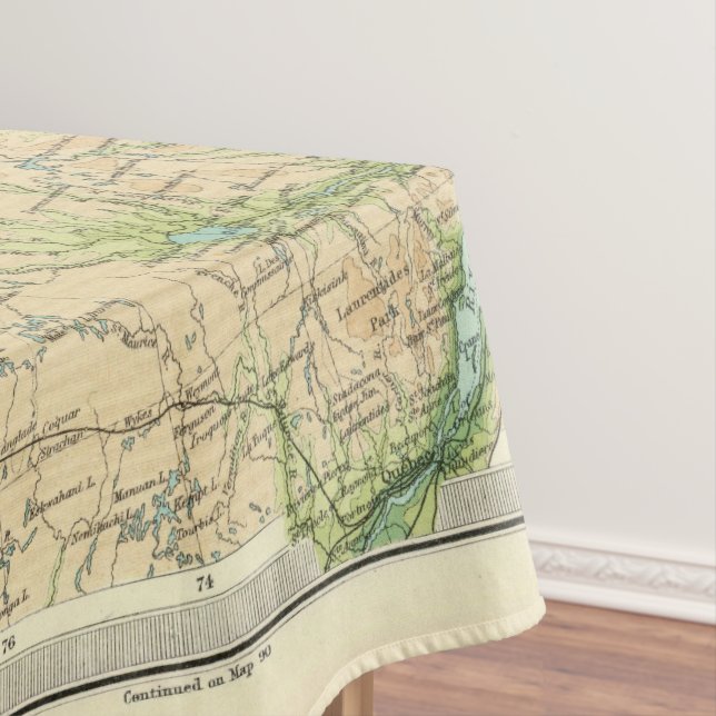 Northeastern Canada Tablecloth (In Situ)