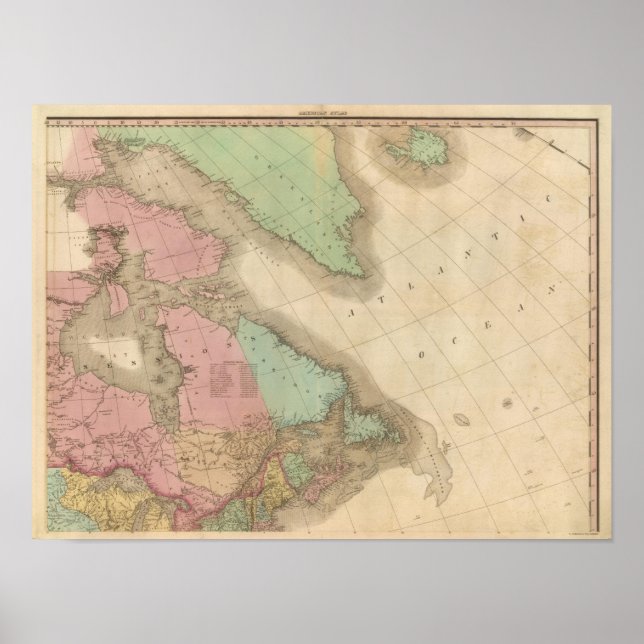 Northeastern North America Poster (Front)