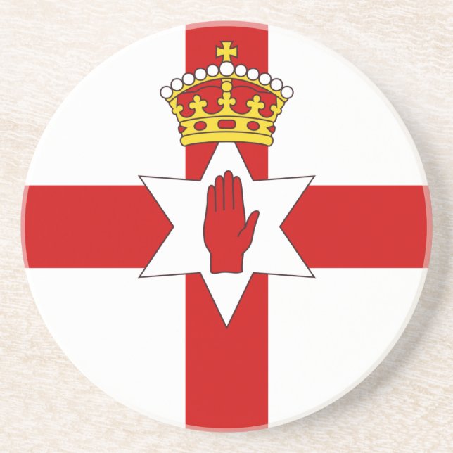 Norther Ireland ulster flag Coaster (Front)