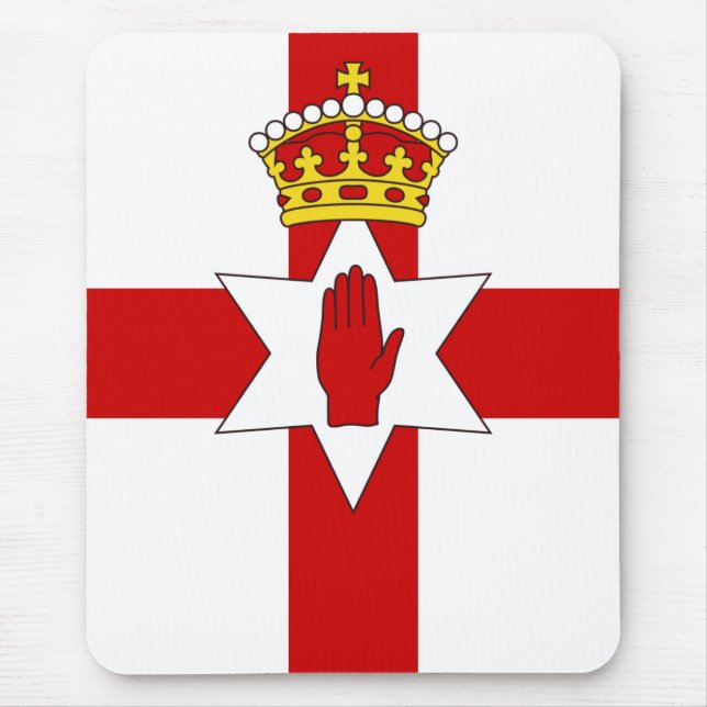 Norther Ireland ulster flag Mouse Mat (Front)