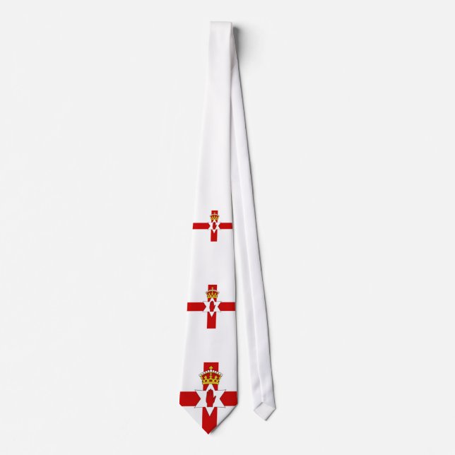 Norther Ireland ulster flag Tie (Front)
