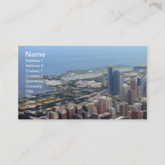 Northerly Island Park, Chicago, IL Business Card