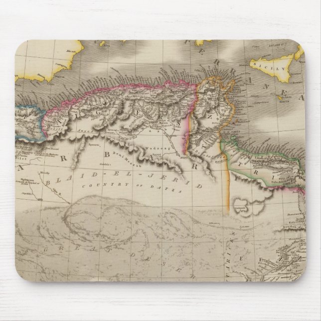 Northern Africa 2 Mouse Mat (Front)