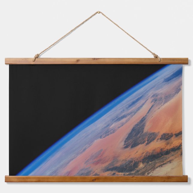 Northern Africa And The Vast Libyan Desert. Hanging Tapestry (Front)