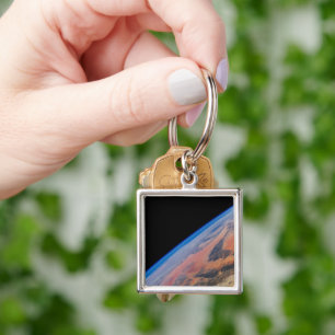 Northern Africa And The Vast Libyan Desert. Key Ring