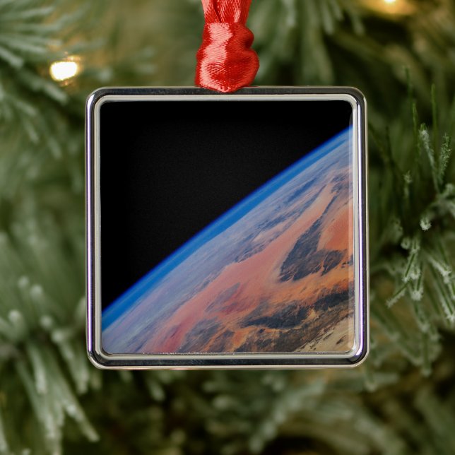 Northern Africa And The Vast Libyan Desert. Metal Tree Decoration (Tree)