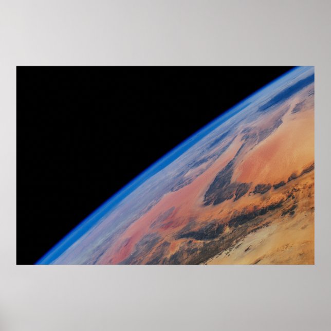 Northern Africa And The Vast Libyan Desert. Poster (Front)