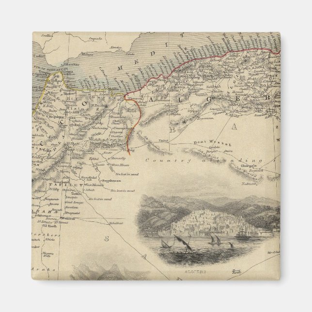 Northern Africa Magnet (Front)