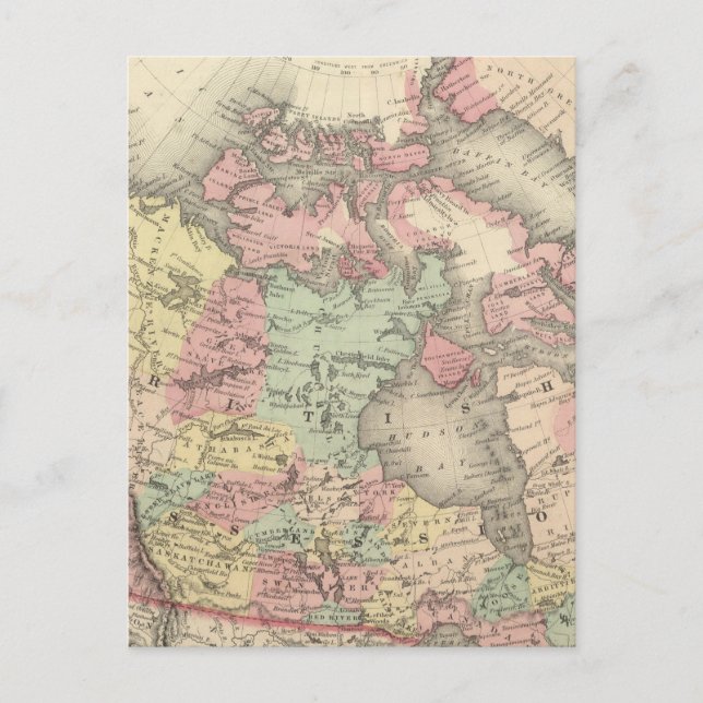 Northern America Postcard (Front)