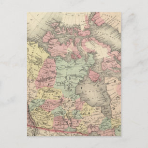 Northern America Postcard