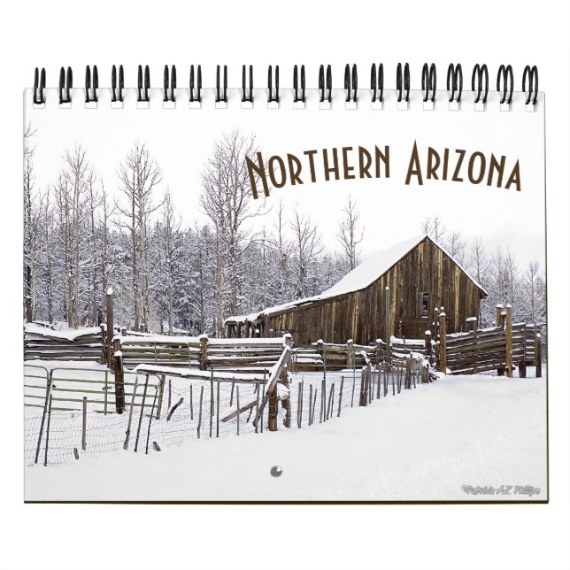 Northern Arizona In Photographs Calendar (Cover)