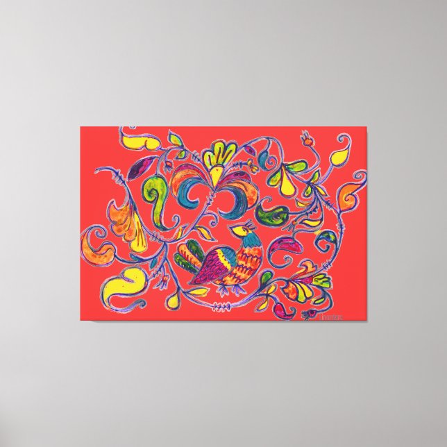 Northern Bird by Alexandra Cook Canvas Print (Front)