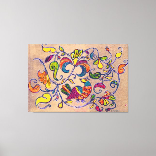 Northern Bird by Alexandra Cook Canvas Print (Front)