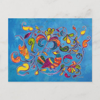 Northern Bird from Russia Postcard