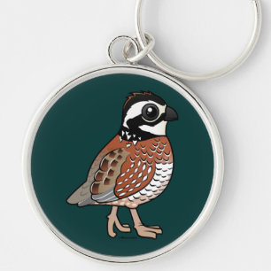 Northern Bobwhite Key Ring