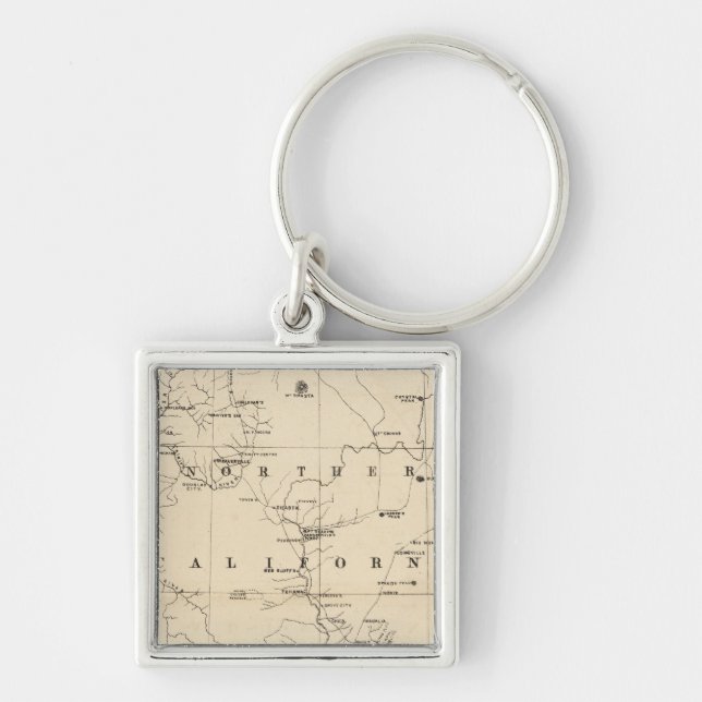 Northern California Key Ring (Front)