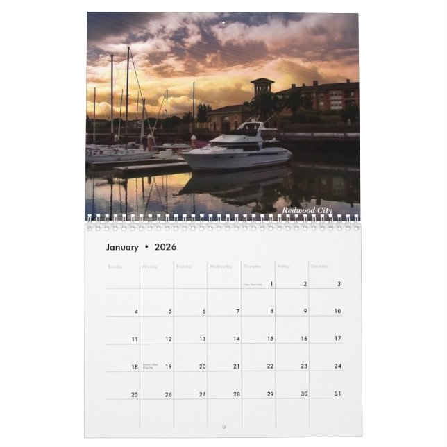 Northern California Landscape 2011 Calendar (Jan 2026)