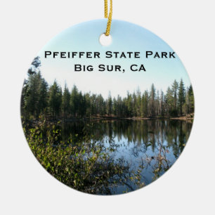 Northern California Landscape Ornament