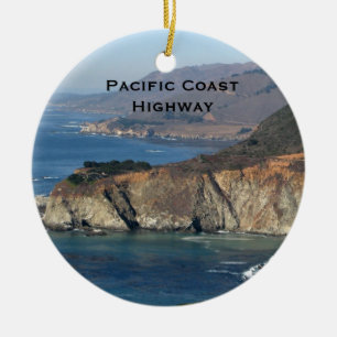 Northern California Landscape Ornament