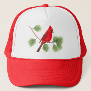 Northern Cardinal Baseball Cap