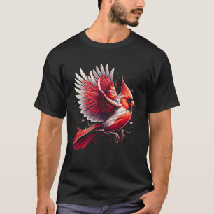 Northern Cardinal Bird Lover Watcher Birding T-Shirt