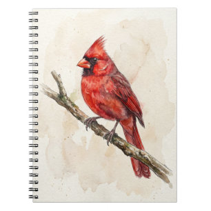 Northern Cardinal Bird Notebook