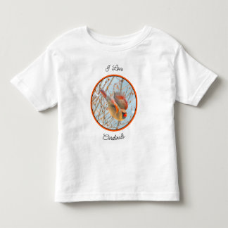 Northern Cardinal Flying - Original Photograph Toddler T-Shirt