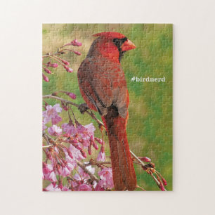 Northern Cardinal Jigsaw Puzzle