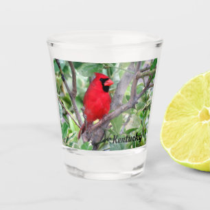 Northern Cardinal - Kentucky State Bird Shot Glass
