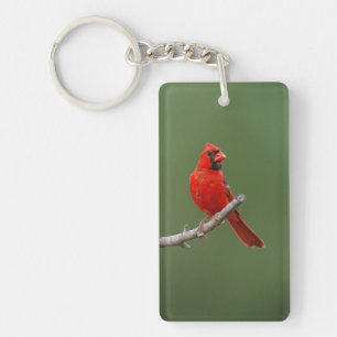 Northern Cardinal Key Ring