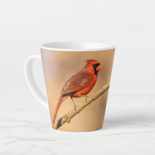Northern Cardinal  Latte Mug