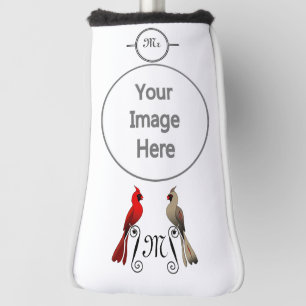 Northern Cardinal SongBird Golf Head Cover