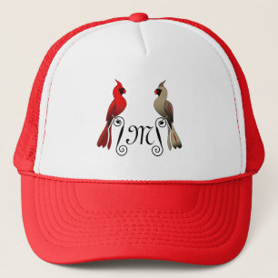 Northern Cardinal SongBird Trucker Hat