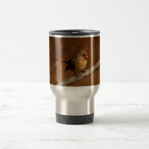 Northern Cardinal Travel Mug