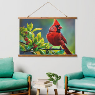 Northern Cardinal Wall Tapestry