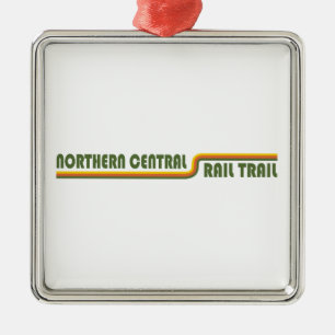 Northern Central Rail Trail Metal Tree Decoration