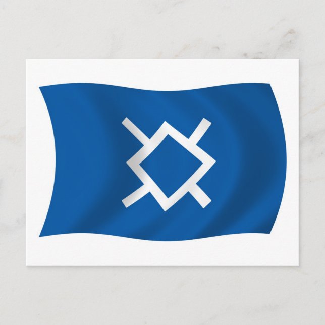 Northern Cheyenne Flag Postcard (Front)