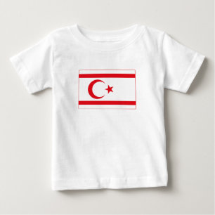 Northern Cyprus Flag Baby T-Shirt