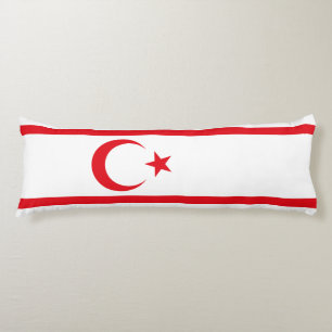 Northern Cyprus Flag Body Cushion