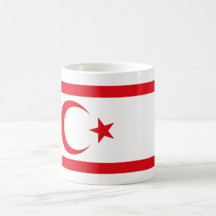 Northern Cyprus Flag Coffee Mug
