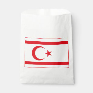 Northern Cyprus Flag Favour Bags
