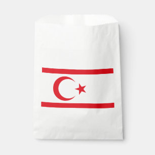 Northern Cyprus Flag Favour Bags