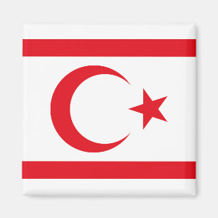 Northern Cyprus Flag Magnet