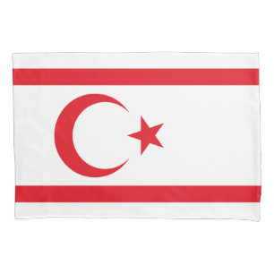 Northern Cyprus Flag Pillowcase