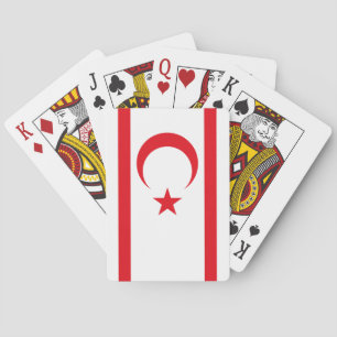 Northern Cyprus Flag Playing Cards