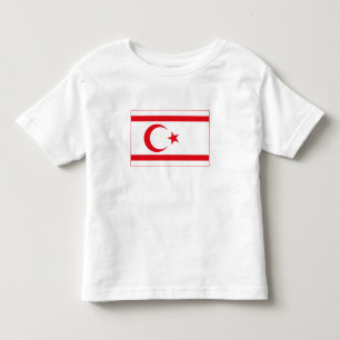 Northern Cyprus Flag Toddler T-Shirt