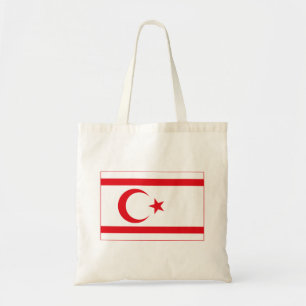 Northern Cyprus Flag Tote Bag