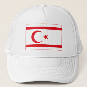 Northern Cyprus Flag Trucker Hat