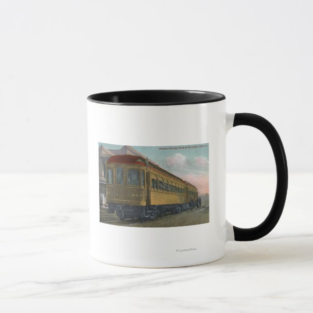 Northern Electric Train View Mug (Right)