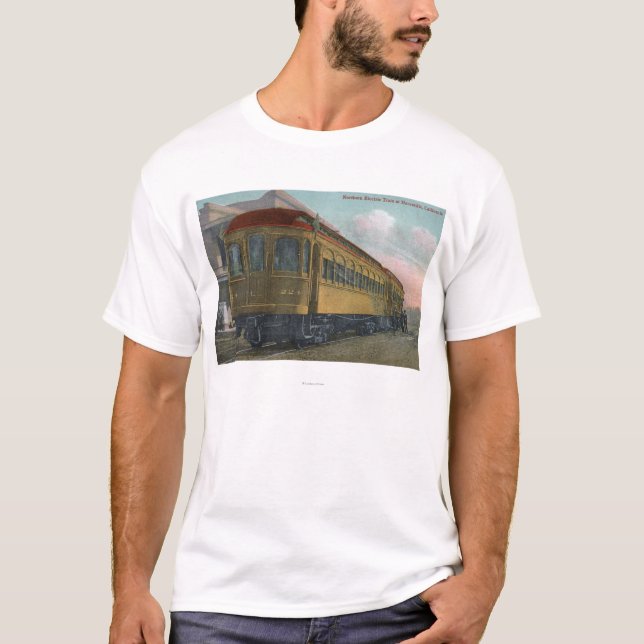 Northern Electric Train View T-Shirt (Front)